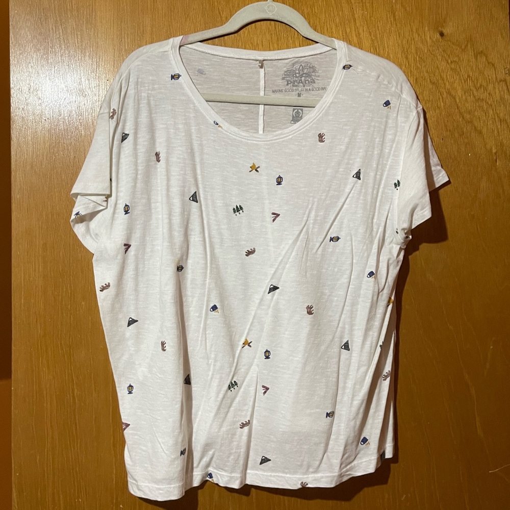 Prana Camp Embroidered T-shirt